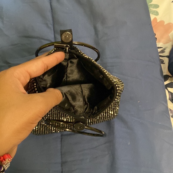 Black Pouch Bag - Picture 2 of 2
